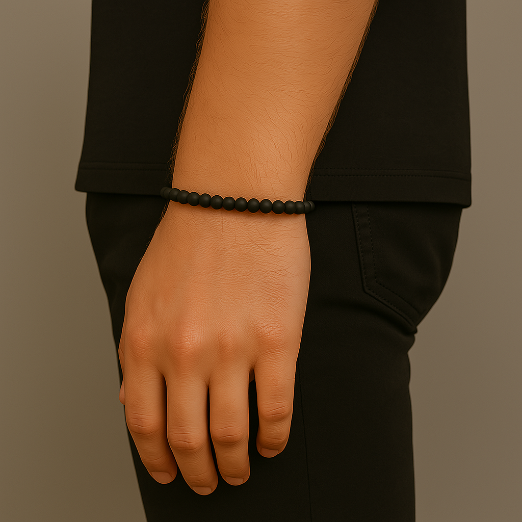 St. Thaddeus Onyx Aura Bracelet